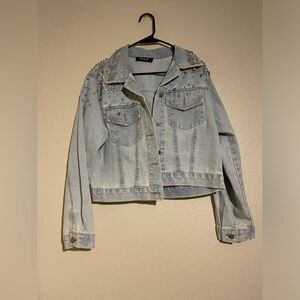 Jean Jacket with Jewels